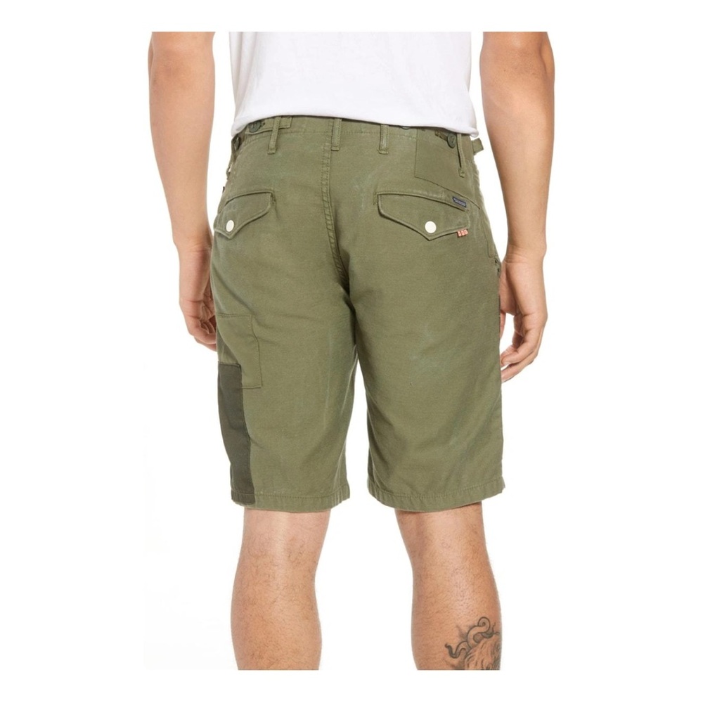 ★ Scotch & Soda Amsterdam Couture Cargo Shorts - Green ★ - Picture 9 of 17